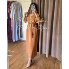 Caftan terracotta par Marwa_Caftan |📍Mohammédia, Maroc 🇲🇦