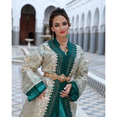 copy of Caftan bleu brodé main | Prestige impérial by Caftanium • 📍Casablanca, Maroc