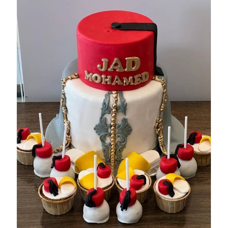 copy of Cake Mickey Bleu by SweetCake Marrakech Maroc