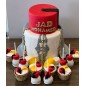 Gâteau de graduation personnalisé avec nom par SevenCakes |📍Rabat, Maroc 🇲🇦 Gâteau de graduation personnalisé avec nom par SevenCakes |📍Rabat, Maroc 🇲🇦