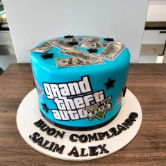 Gâteau Grand Theft Auto V par SevenCakes |📍Rabat, Maroc 🇲🇦