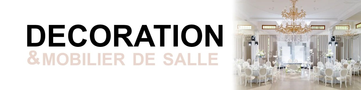 Decoration & Mobilier de salle - MadeInMorokko