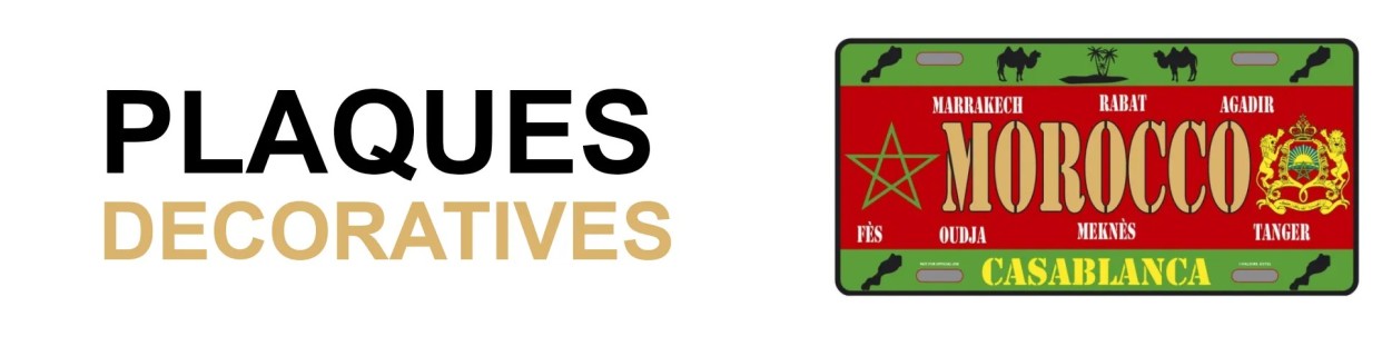 Decorative Plates - MadeInMorokko