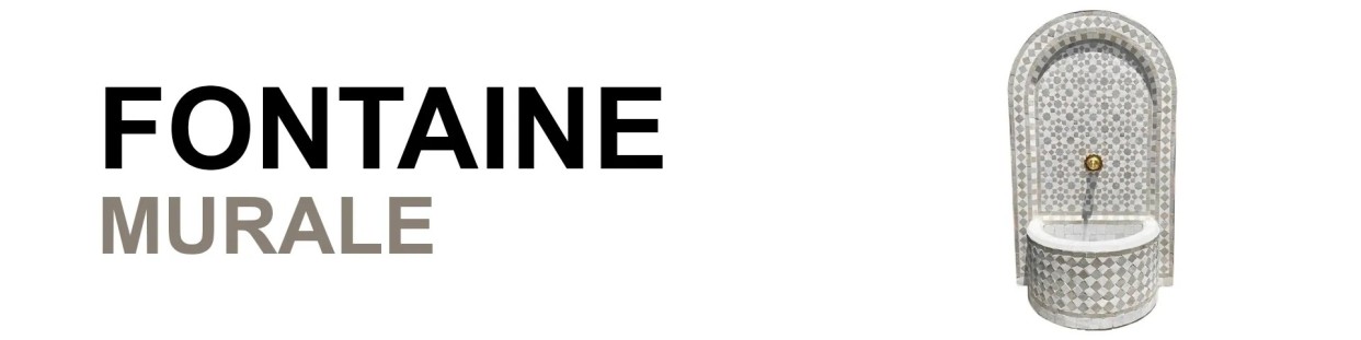 Wall Fountain - MadeInMorokko