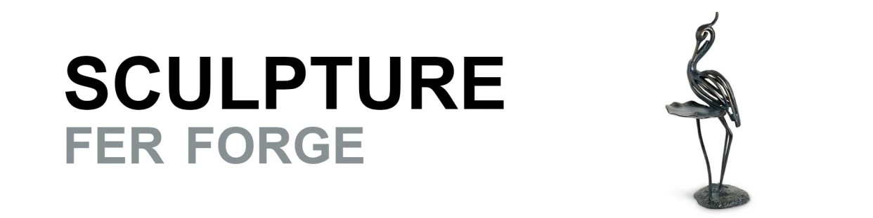 Wrought Iron Sculpture - MadeInMorokko