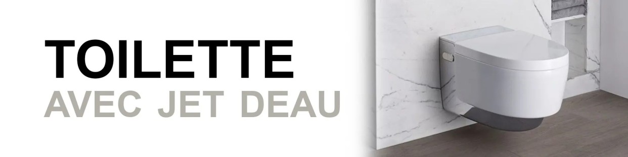Toilet avec jet d water - MadeInMorokko