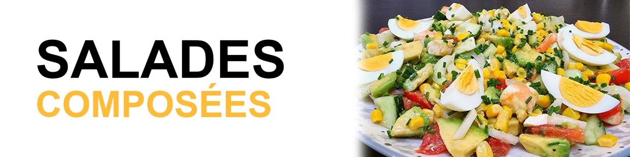 Salads composees - MadeInMorokko